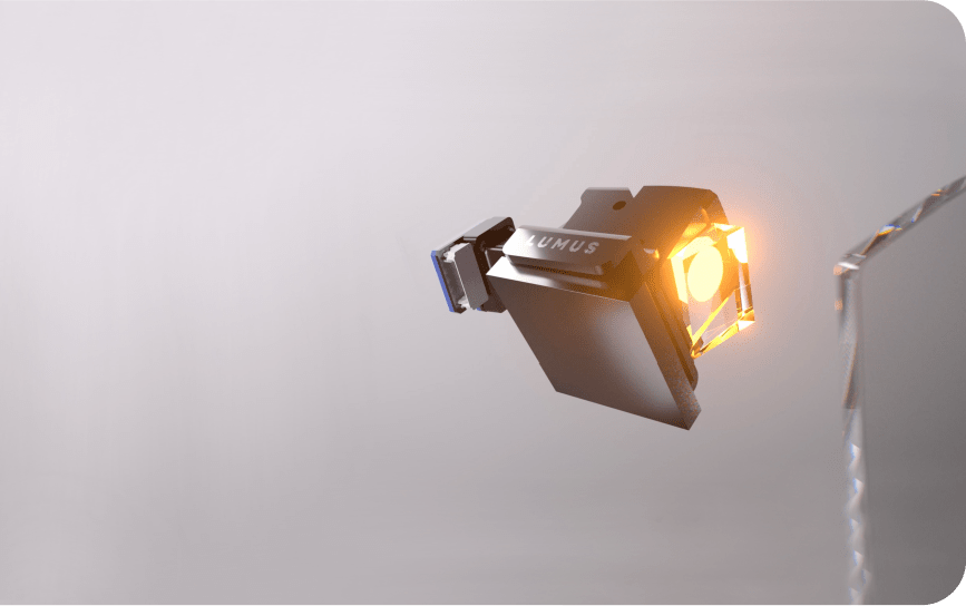 Lumus’ core intellectual property includes all modules of the optical engines; the patented reflective waveguide - an ultra-thin lens embedded with the multiple partially reflective mirrors in a single substrate, and a miniature projector.